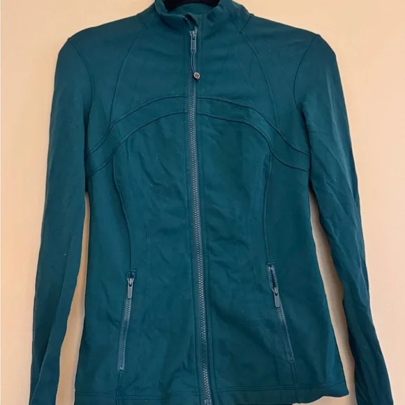 Lululemon Deep Teal Define Jacket - Picture 2 of 8